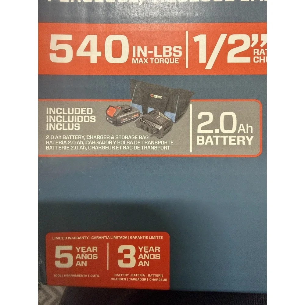 Senix X2 20V Max 1/2